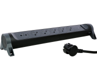 LEGRAND Przedłużacz ochronny - 6X2P+Z 1.5M-CZARNY - 1047777 - zdjęcie 3